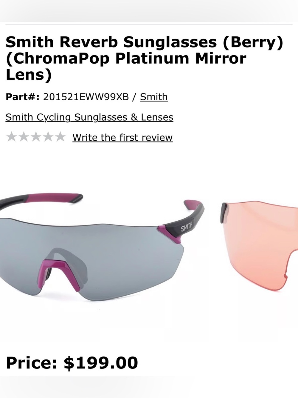 SMITH Reverb Sunglasses